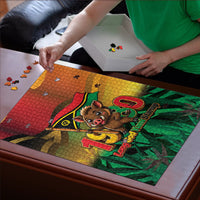 Vanuatu Independence Day Puzzle Chibi Boar Proud To Be A Ni-Van