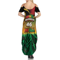 Vanuatu Independence Day Summer Maxi Dress Chibi Boar Proud To Be A Ni-Van LT14 - Polynesian Pride