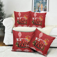 Tonga Rugby Custom Pillow Cover 2026 Go Ikale Tahi Ngatu Pattern