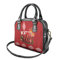 Tonga Rugby Custom Shoulder Handbag 2026 Go Ikale Tahi Ngatu Pattern