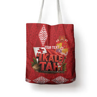 Tonga Rugby Custom Tote Bag 2026 Go Ikale Tahi Ngatu Pattern