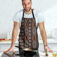 Malo e lelei Tonga Apron Tongan Ngatu Vintage Brown LT14 - Polynesian Pride