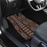 Malo e lelei Tonga Car Mats Tongan Ngatu Vintage Brown LT14 - Polynesian Pride