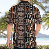 Malo e lelei Tonga Hawaiian Shirt Tongan Ngatu Vintage Brown LT14 - Polynesian Pride