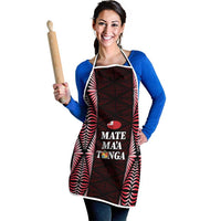 Tonga Rugby Apron 2025 Mate Maa Tonga Ngatu Motif LT14 - Polynesian Pride