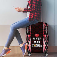 Tonga Rugby Luggage Cover 2025 Mate Maa Tonga Ngatu Motif LT14 - Polynesian Pride
