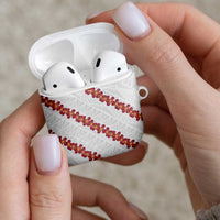 White Sunday Tonga Fakame AirPods Case Tongan Ngatu Heilala Lei LT14 - Polynesian Pride