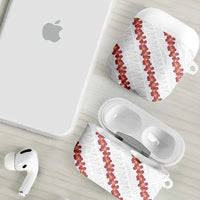 White Sunday Tonga Fakame AirPods Case Tongan Ngatu Heilala Lei LT14 - Polynesian Pride