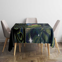 New Zealand Christmas Tablecloth Cute Kakapo Meri Kirihimete Maori Koru LT14 - Polynesian Pride