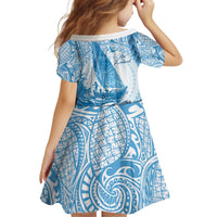 New Zealand Saling Kid Short Sleeve Dress Aotearoa Yacht Racing - Born To Sail