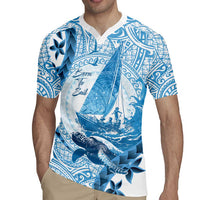 New Zealand Saling Rugby Jersey Aotearoa Yacht Racing - Born To Sail