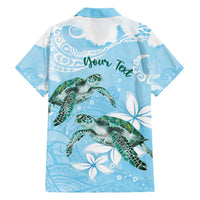 Personalised Polynesia Valentine's Day Hawaiian Shirt SeaTurtle Couple Polynesian - Fairy Sparkles Color LT14 - Polynesian Pride