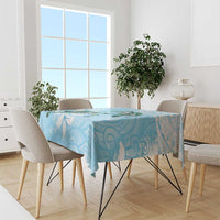 Polynesia Valentine's Day Tablecloth SeaTurtle Couple Polynesian - Fairy Sparkles Color LT14 - Polynesian Pride
