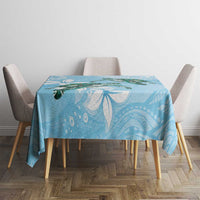 Polynesia Valentine's Day Tablecloth SeaTurtle Couple Polynesian - Fairy Sparkles Color LT14 - Polynesian Pride