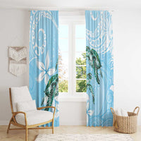 Polynesia Valentine's Day Window Curtain SeaTurtle Couple Polynesian - Fairy Sparkles Color LT14 - Polynesian Pride