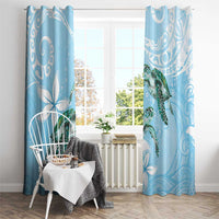 Polynesia Valentine's Day Window Curtain SeaTurtle Couple Polynesian - Fairy Sparkles Color LT14 - Polynesian Pride