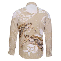 Happy Valentine's Day Polynesia Family Matching Mermaid Dress and Hawaiian Shirt SeaTurtle Couple Polynesian - Pollinate Color