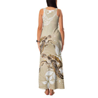 Happy Valentine's Day Polynesia Family Matching Tank Maxi Dress and Hawaiian Shirt SeaTurtle Couple Polynesian - Pollinate Color