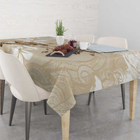 Happy Valentine's Day Polynesia Tablecloth SeaTurtle Couple Polynesian - Pollinate Color LT14 - Polynesian Pride