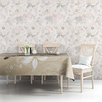 Happy Valentine's Day Polynesia Tablecloth SeaTurtle Couple Polynesian - Pollinate Color LT14 - Polynesian Pride