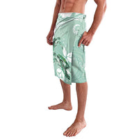 Happy Valentine's Day Polynesia Lavalava SeaTurtle Couple Polynesian - Green Lester Color