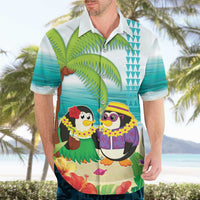 Hawaii Penguin Couple Hawaiian Shirt Hawaiian Kakau - Tropical Summer Vibes LT14 - Polynesian Pride