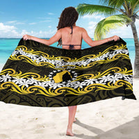 Personalised Cook Islands Aitutaki Sarong Tiare Maori Polynesian Waves Tattoo LT14 - Polynesian Pride