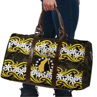 Personalised Cook Islands Aitutaki Travel Bag Tiare Maori Polynesian Waves Tattoo LT14 - Polynesian Pride