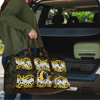 Personalised Cook Islands Aitutaki Travel Bag Tiare Maori Polynesian Waves Tattoo LT14 - Polynesian Pride