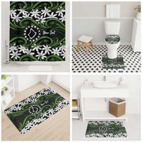 Personalised Cook Islands Palmerston Bathroom Set Tiare Maori Polynesian Waves Tattoo LT14 - Polynesian Pride