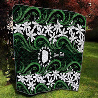 Personalised Cook Islands Mitiaro Quilt Tiare Maori Polynesian Waves Tattoo LT14 - Polynesian Pride