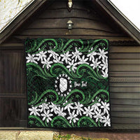 Personalised Cook Islands Mitiaro Quilt Tiare Maori Polynesian Waves Tattoo LT14 - Polynesian Pride