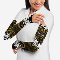 Personalised Cook Islands Manihiki Arm Sleeves Tiare Maori Polynesian Waves Tattoo LT14 - Polynesian Pride