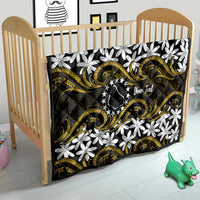 Personalised Cook Islands Manihiki Quilt Tiare Maori Polynesian Waves Tattoo LT14 - Polynesian Pride