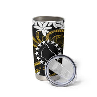 Personalised Cook Islands Manihiki Tumbler Cup Tiare Maori Polynesian Waves Tattoo LT14 - Polynesian Pride