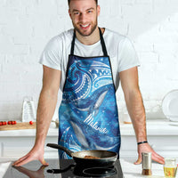 New Zealand Humpback Whale Matariki Apron Maori New Year Taniko Niho Taniwha LT14 - Polynesian Pride