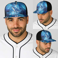 New Zealand Humpback Whale Matariki Baseball Net Cap Maori New Year Taniko Niho Taniwha LT14 - Polynesian Pride