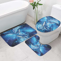 New Zealand Humpback Whale Matariki Bathroom Set Maori New Year Taniko Niho Taniwha LT14 - Polynesian Pride