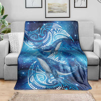 New Zealand Humpback Whale Matariki Blanket Maori New Year Taniko Niho Taniwha LT14 - Polynesian Pride