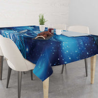 New Zealand Humpback Whale Matariki Tablecloth Maori New Year Taniko Niho Taniwha LT14 - Polynesian Pride