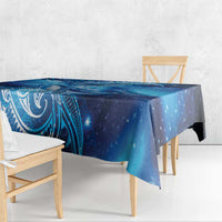 New Zealand Humpback Whale Matariki Tablecloth Maori New Year Taniko Niho Taniwha LT14 - Polynesian Pride