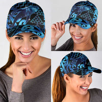 Humpback Whale Matariki New Zealand Classic Cap NZ Maori Paikea Poutama Luxury Blue LT14 - Polynesian Pride