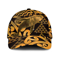 Humpback Whale Matariki New Zealand Classic Cap NZ Maori Paikea Poutama Luxury Gold LT14 Universal Fit Gold - Polynesian Pride