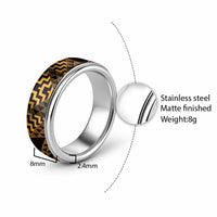 Humpback Whale Matariki New Zealand Classic Ring NZ Maori Paikea Poutama Luxury Gold LT14 - Polynesian Pride