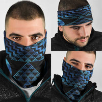 Taniko Motifs Matariki New Zealand Neck Gaiter NZ Niho Taniwha Poutama LT14 - Polynesian Pride