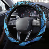 Taniko Motifs Matariki New Zealand Steering Wheel Cover NZ Niho Taniwha Poutama LT14 - Polynesian Pride
