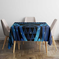 Taniko Motifs Matariki New Zealand Tablecloth NZ Niho Taniwha Poutama LT14 - Polynesian Pride