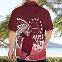 Cook Islands Mangaia Gospel Day Hawaiian Shirt Polynesian Art With Sea Turtle LT14 - Polynesian Pride