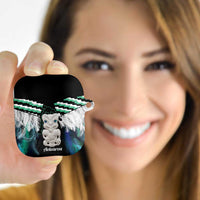 Aotearoa Korowai Motif AirPods Case Hei Tiki Poutama Maori Pattern LT14 - Polynesian Pride