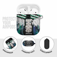 Aotearoa Korowai Motif AirPods Case Hei Tiki Poutama Maori Pattern LT14 - Polynesian Pride